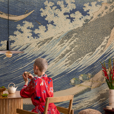 Självhäftande fototapet Havsvågor