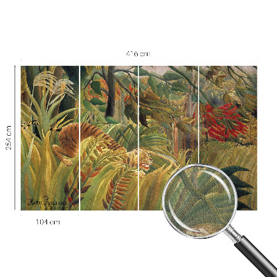 Fototapet barn Exotisk tiger