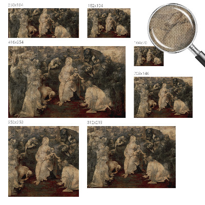 3D fototapet Andligt möte