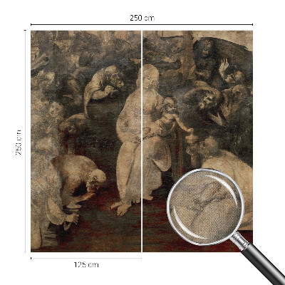 3D fototapet Andligt möte