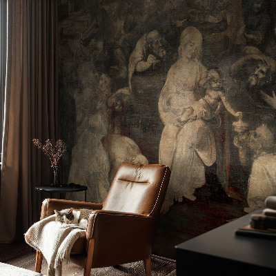 3D fototapet Andligt möte