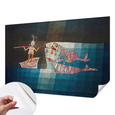 Fototapet för barn Fiskare jägare