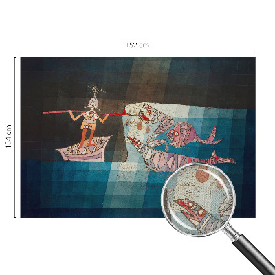 Fototapet för barn Fiskare jägare