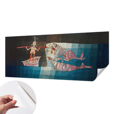 Fototapet för barn Fiskare jägare