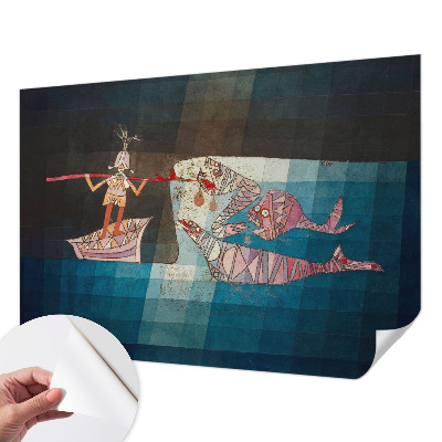 Fototapet för barn Fiskare jägare