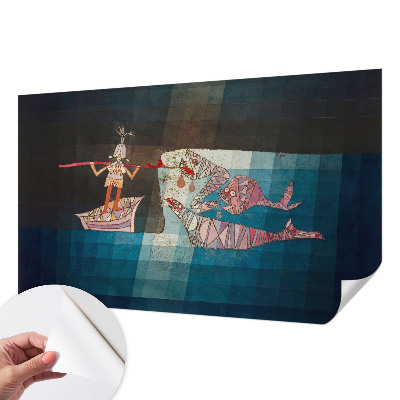 Fototapet för barn Fiskare jägare