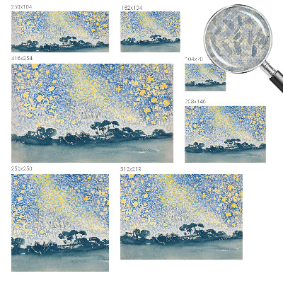 Självhäftande fotovägg Stjärnabstraktion