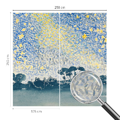 Självhäftande fotovägg Stjärnabstraktion