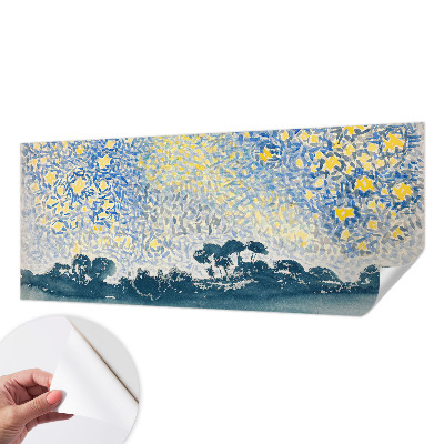 Självhäftande fotovägg Stjärnabstraktion