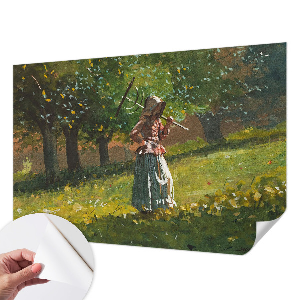 3D fototapet Hösteftermiddag