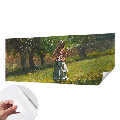 3D fototapet med motiv av en hösteftermiddag