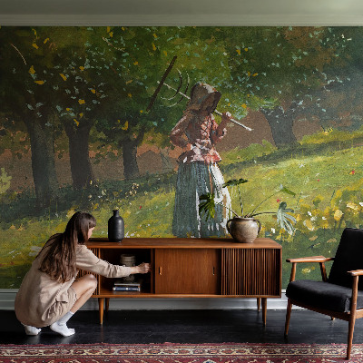 3D fototapet Hösteftermiddag