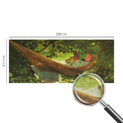 Fototapet för barn Avkoppling i en hängmatta