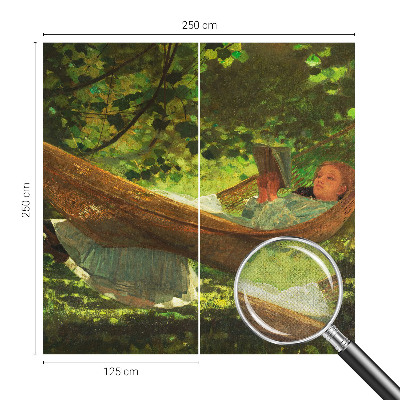 Fototapet för barn Avkoppling i en hängmatta