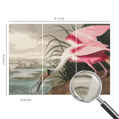 Självhäftande fotovägg Exotisk fågel