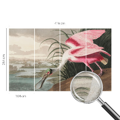 Självhäftande fotovägg Exotisk fågel