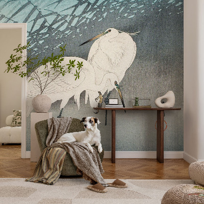 Fototapet barn Ömtåliga fåglar