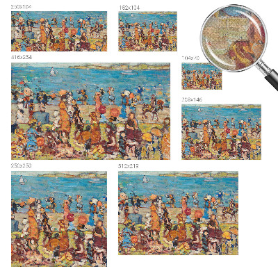 Fototapet barnrum Strandscen