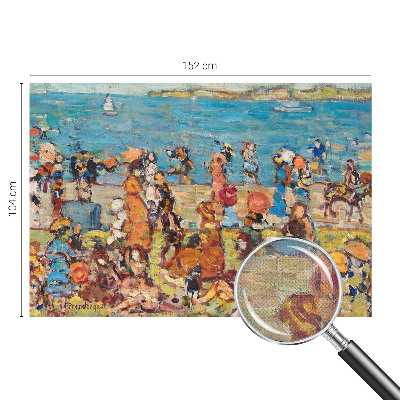 Fototapet barnrum med motiv av en strandscen