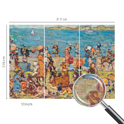 Fototapet barnrum Strandscen