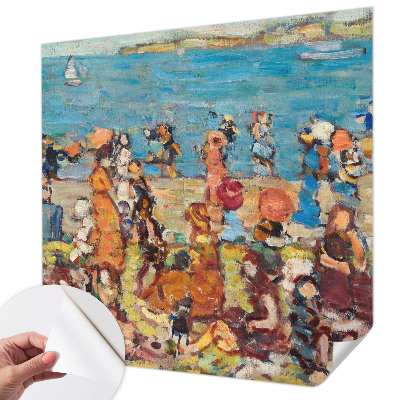 Fototapet barnrum Strandscen