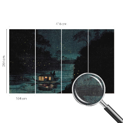 Fototapet för barn Kvällsljus