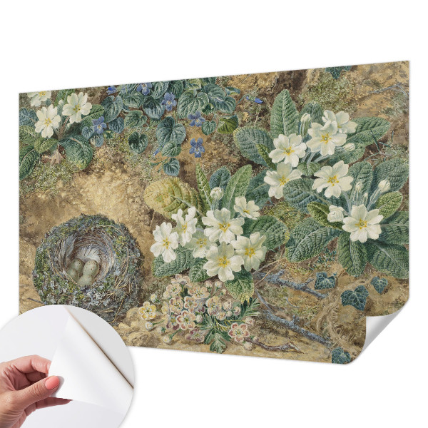 Självhäftande fotovägg Vårkomposition