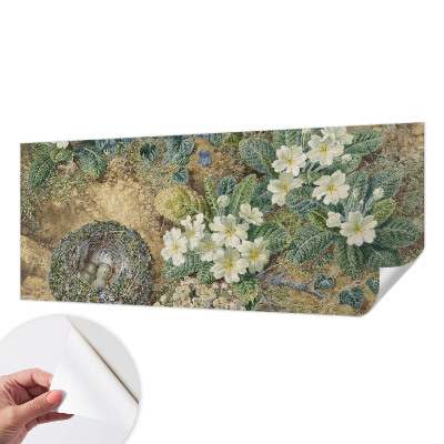 Självhäftande fotovägg Vårkomposition