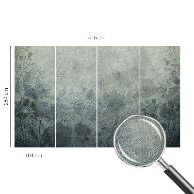 Fototapet barn Växtliknande elegans