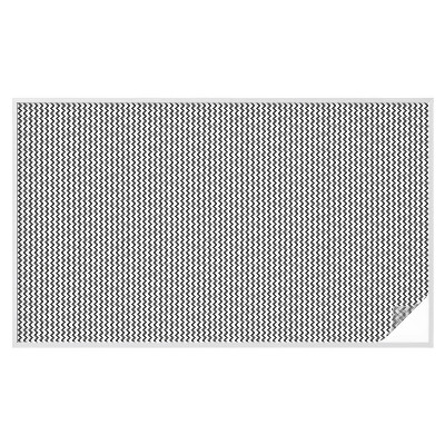 Fönsterfilm med mosaikmönster Sicksackmönster