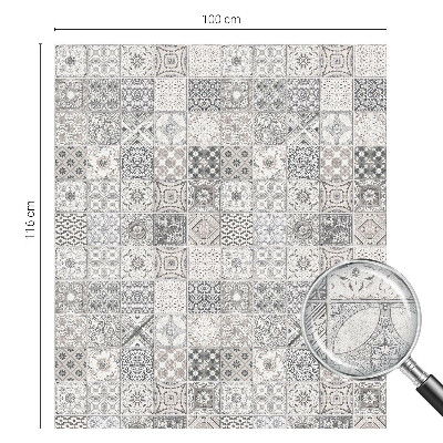 Dekorplast till fönster mosaik Kaklade mönster