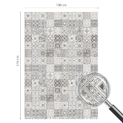 Dekorplast till fönster mosaik Kaklade mönster