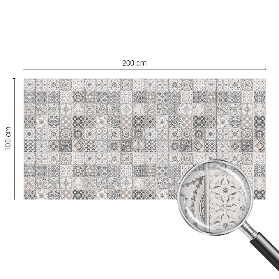 Dekorplast till fönster mosaik Kaklade mönster