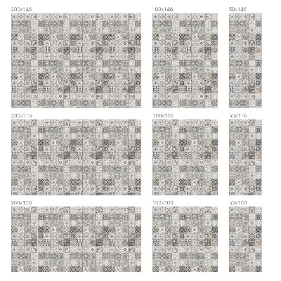 Dekorplast till fönster mosaik Kaklade mönster