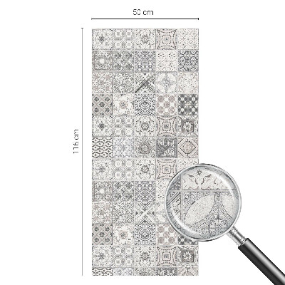 Dekorplast till fönster mosaik Kaklade mönster