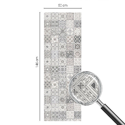 Dekorplast till fönster mosaik Kaklade mönster