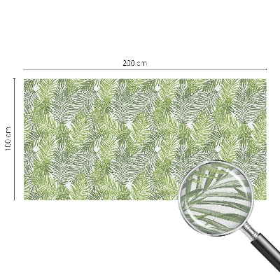 Solfilm fönster insynsskydd Växtmönster