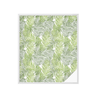 Solfilm fönster insynsskydd Växtmönster