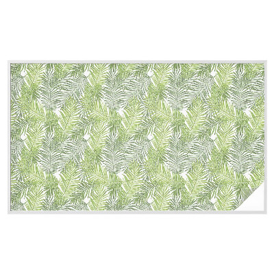 Solfilm fönster insynsskydd Växtmönster