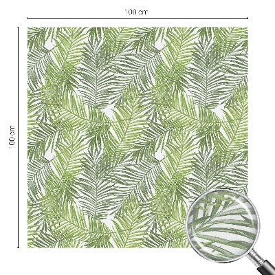 Solfilm fönster insynsskydd Växtmönster