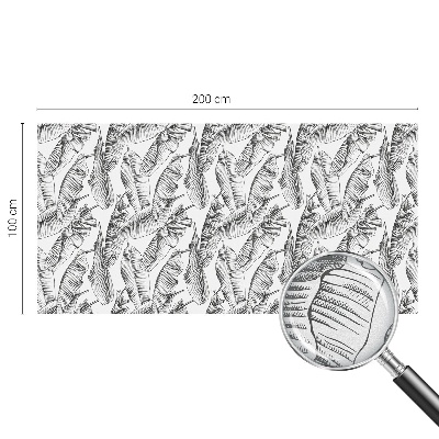 Solfilm fönster insynsskydd Tropiska löv