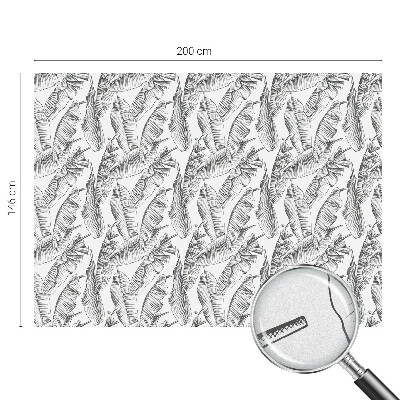 Solfilm fönster insynsskydd Tropiska löv