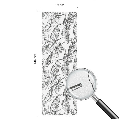 Solfilm fönster insynsskydd Tropiska löv