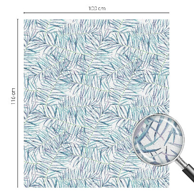 Frostfilm med dekorativt mönster Botaniskt mönster