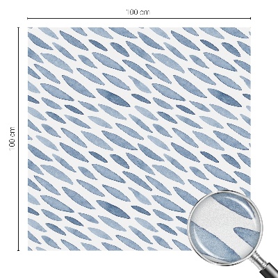 Fönsterfilm med mosaikmönster Blå streck