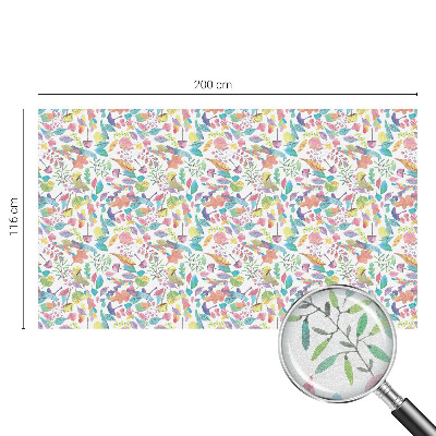 Fönsterfilm med mosaikmönster Färgglad komposition