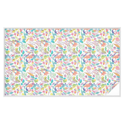 Fönsterfilm med mosaikmönster Färgglad komposition