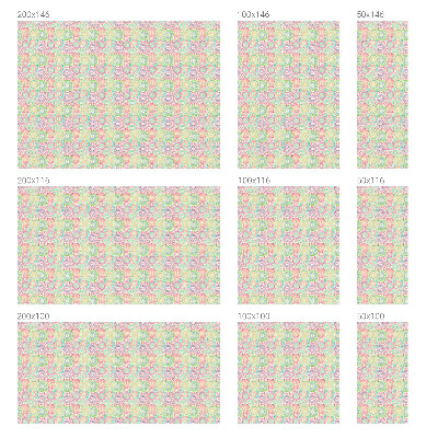 Frostfilm med dekorativt mönster Färgglada mandalas