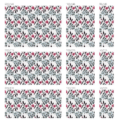 Dekorplast till fönster mosaik Blommönster