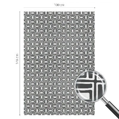 Dekorplast till fönster mosaik Energiskt mönster